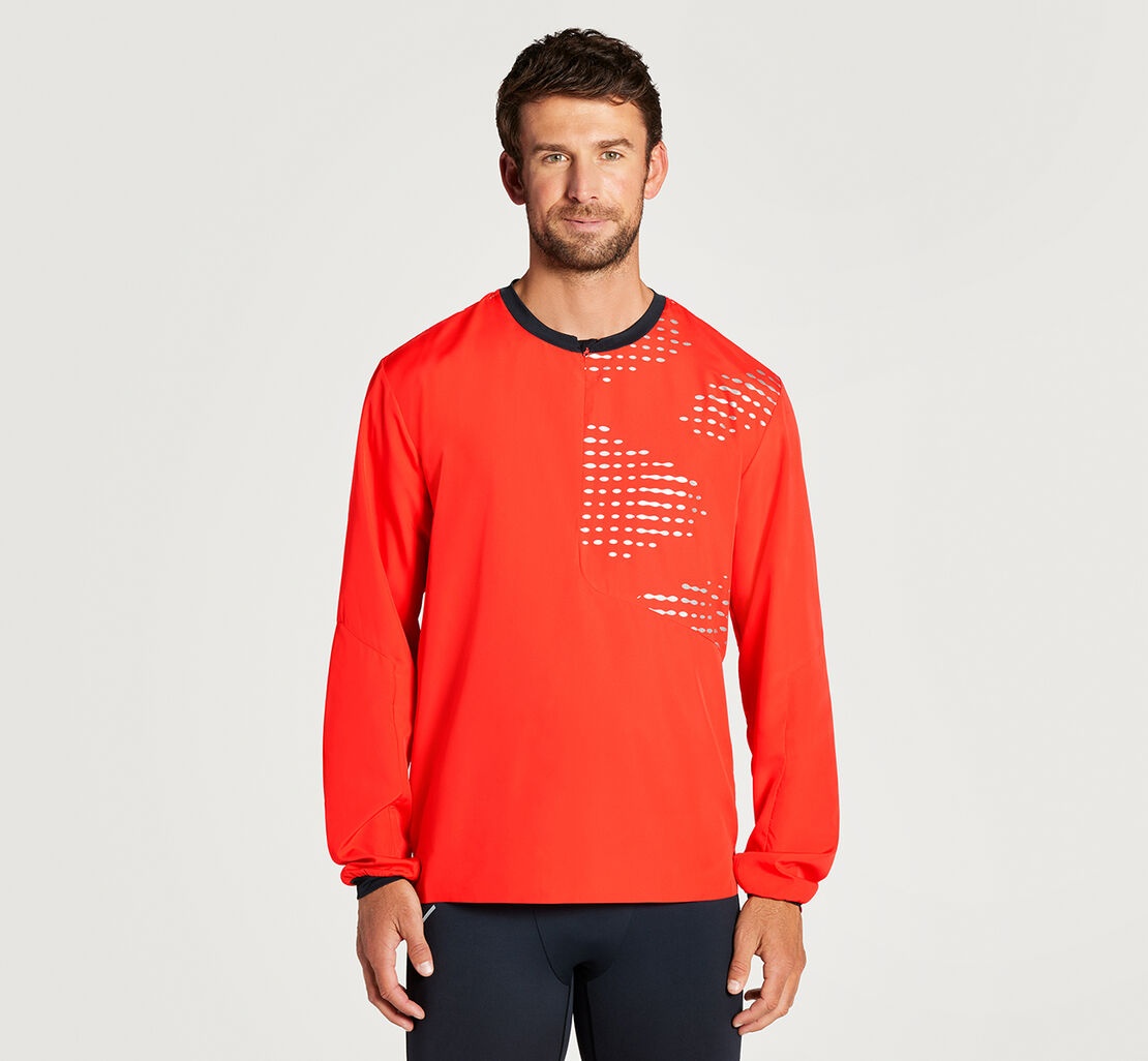 Men's 1/2 Zip Wind Shell - 1