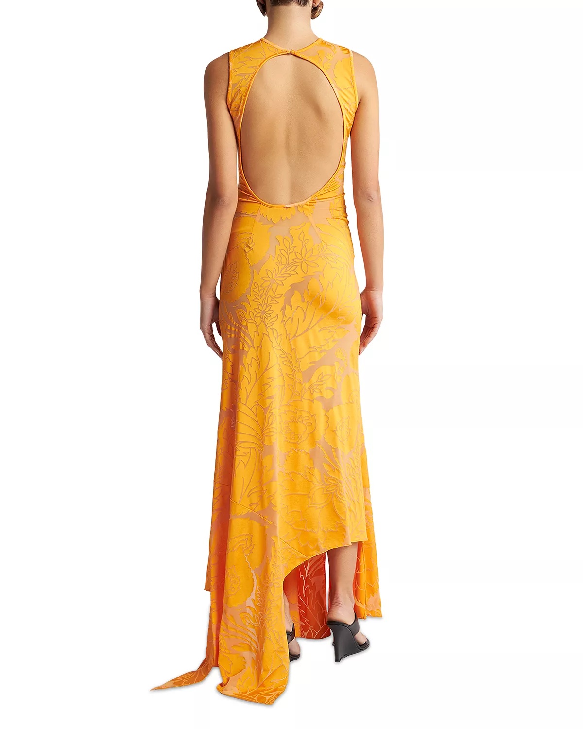 Open Back Dress - 3
