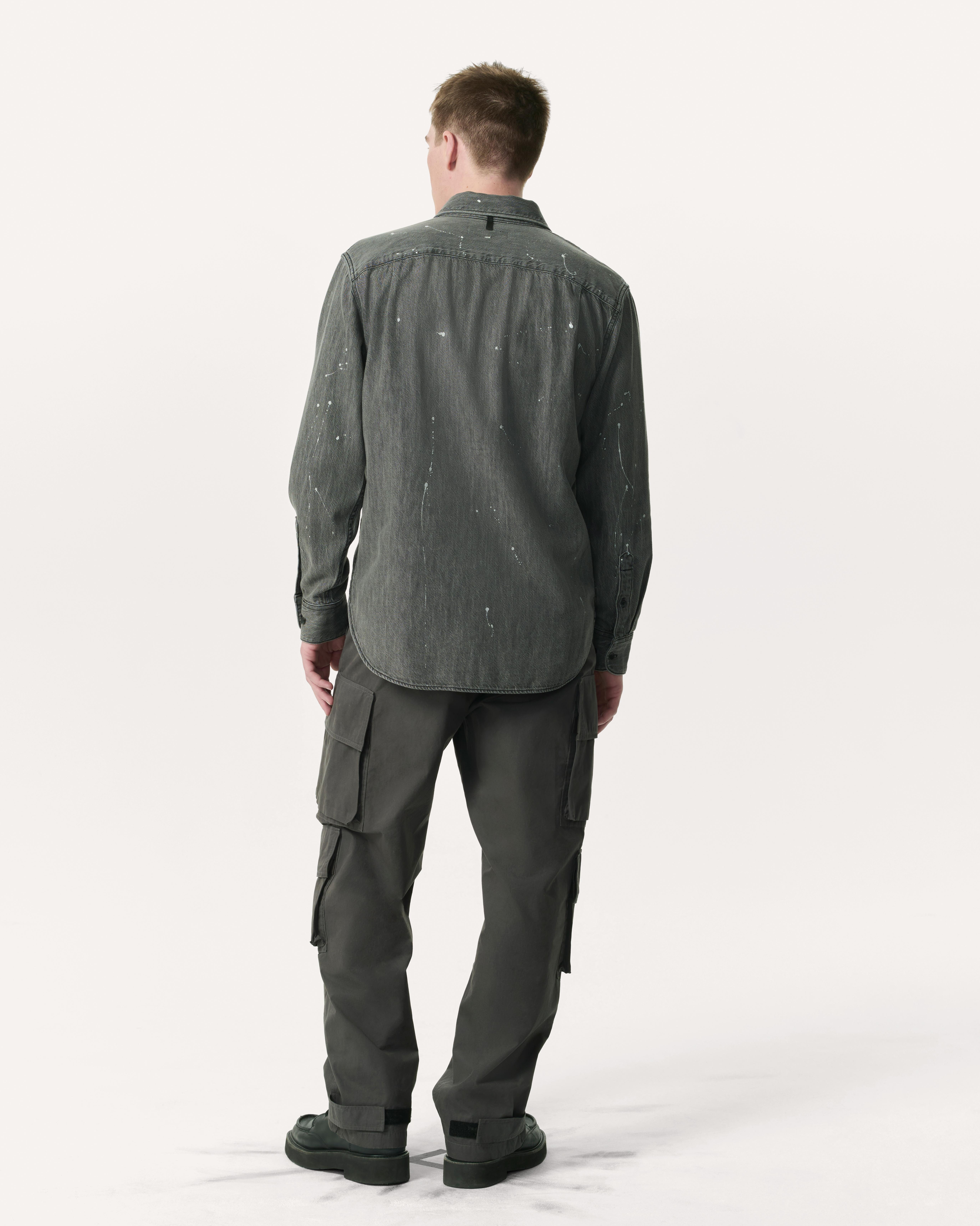 Finch Hand-Painted Denim Shirt
Featherweight Denim - 5
