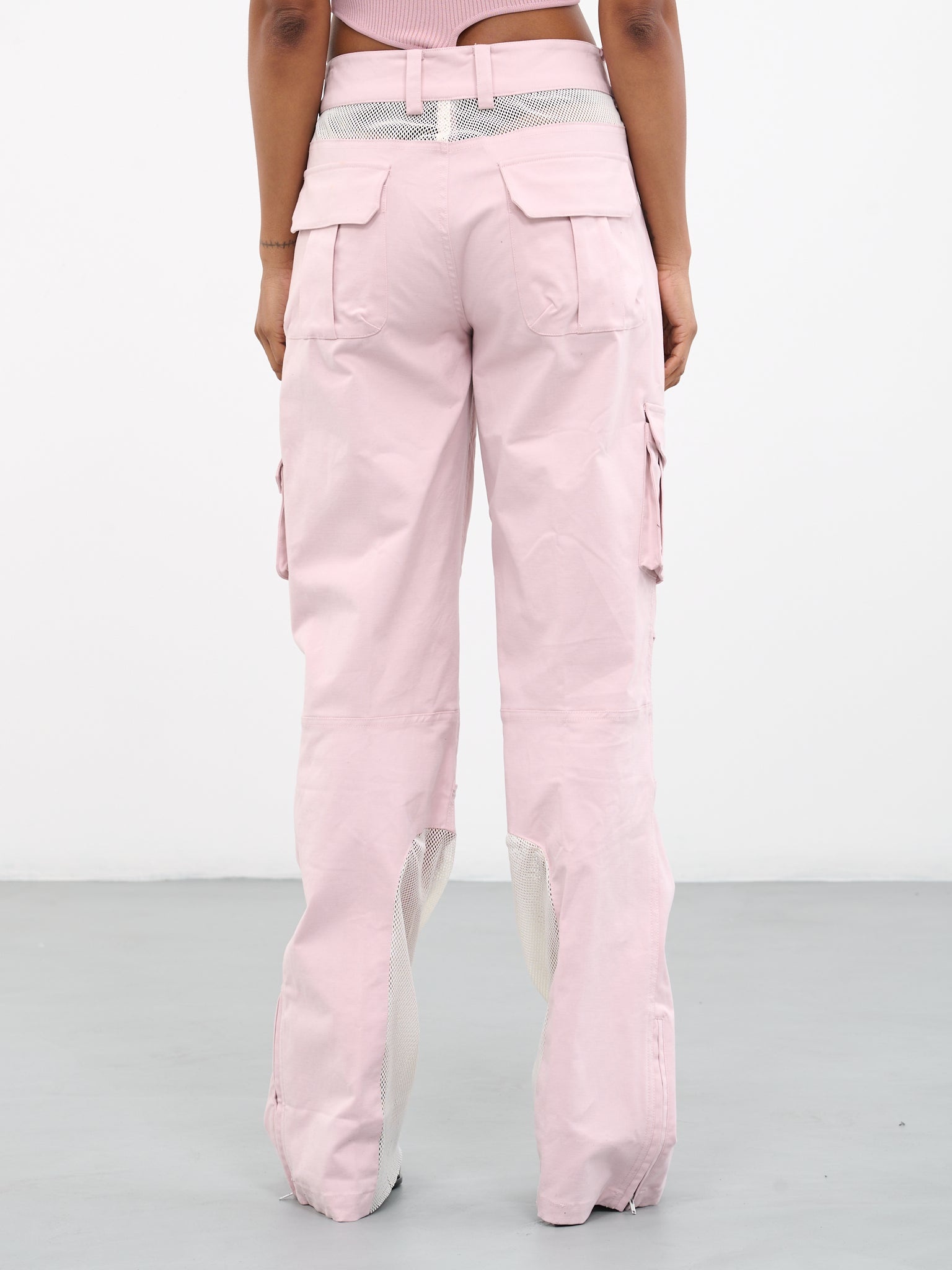 Patchwork Cargo Pants - 3