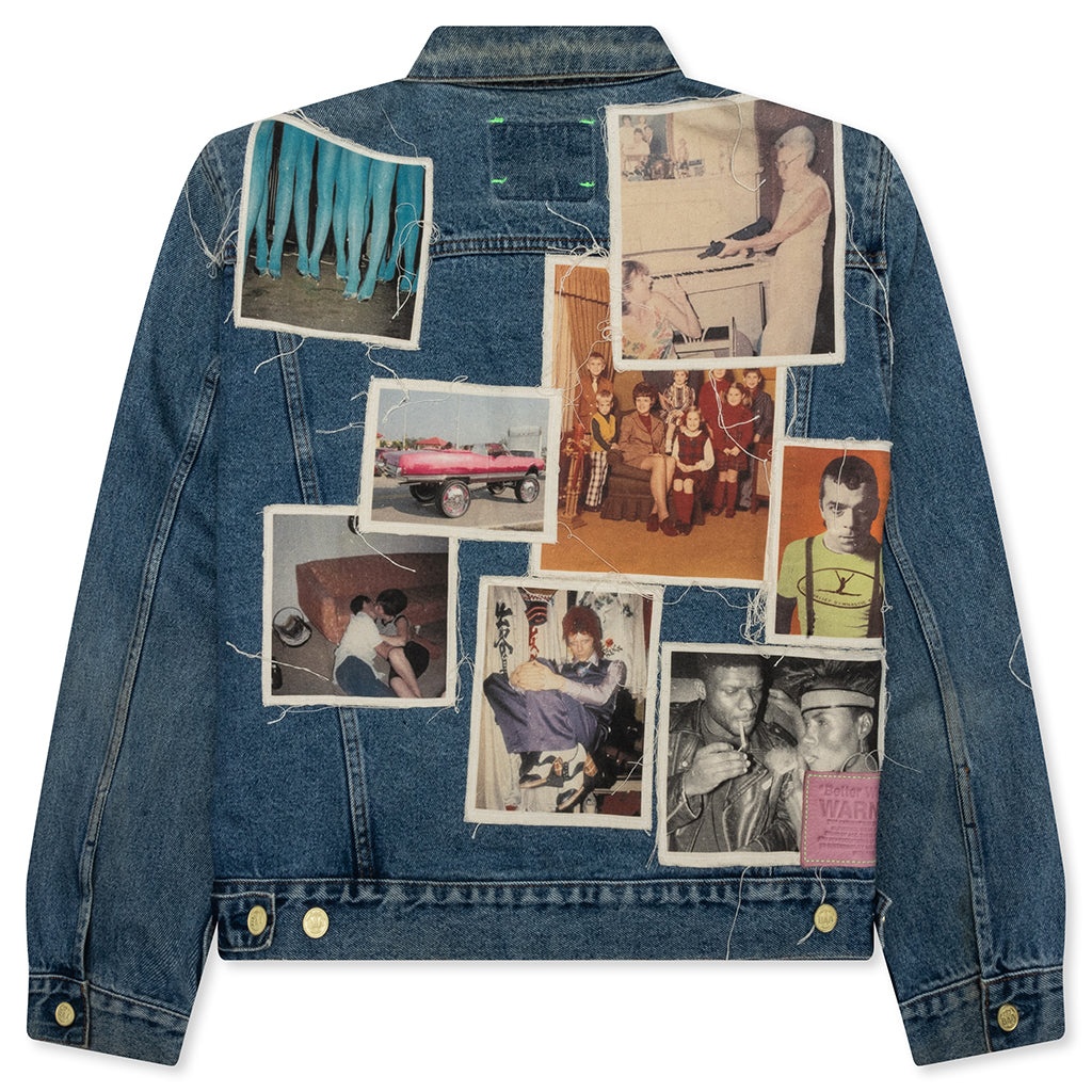 PORTRAIT DENIM JACKET - MULTI - 2