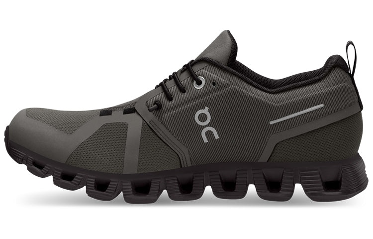(WMNS) On Running Cloud 5 Waterproof 'Olive Green Black' 59.98836 - 2