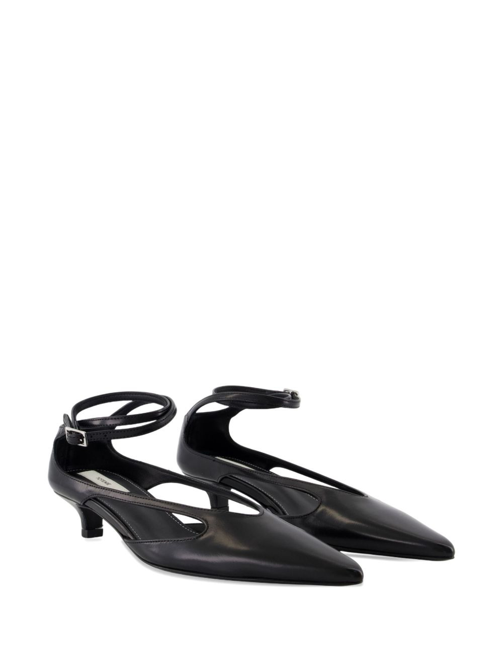 35mm pointed ankle-strap pumps - 2