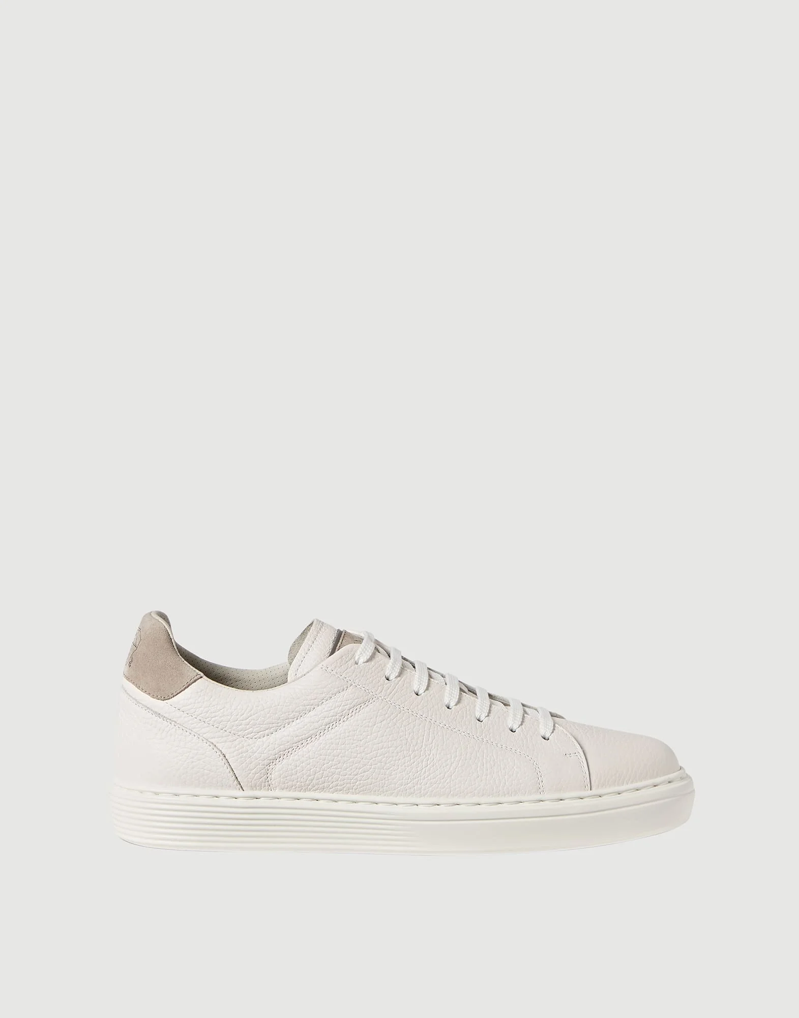 Grained calfskin sneakers - 1