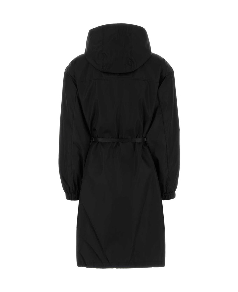 Prada Black Re-nylon Raincoat outlook