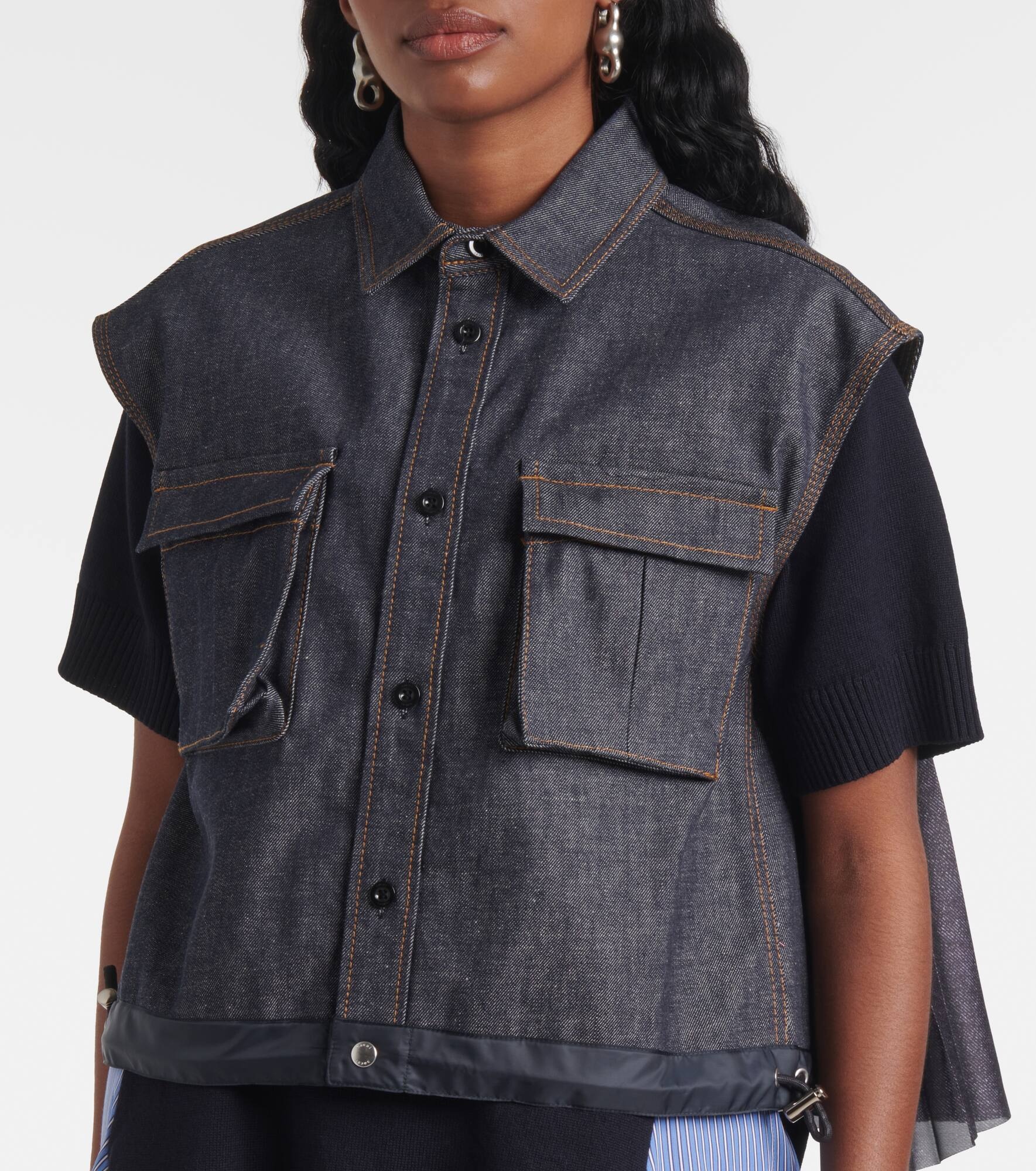 Denim shirt - 4