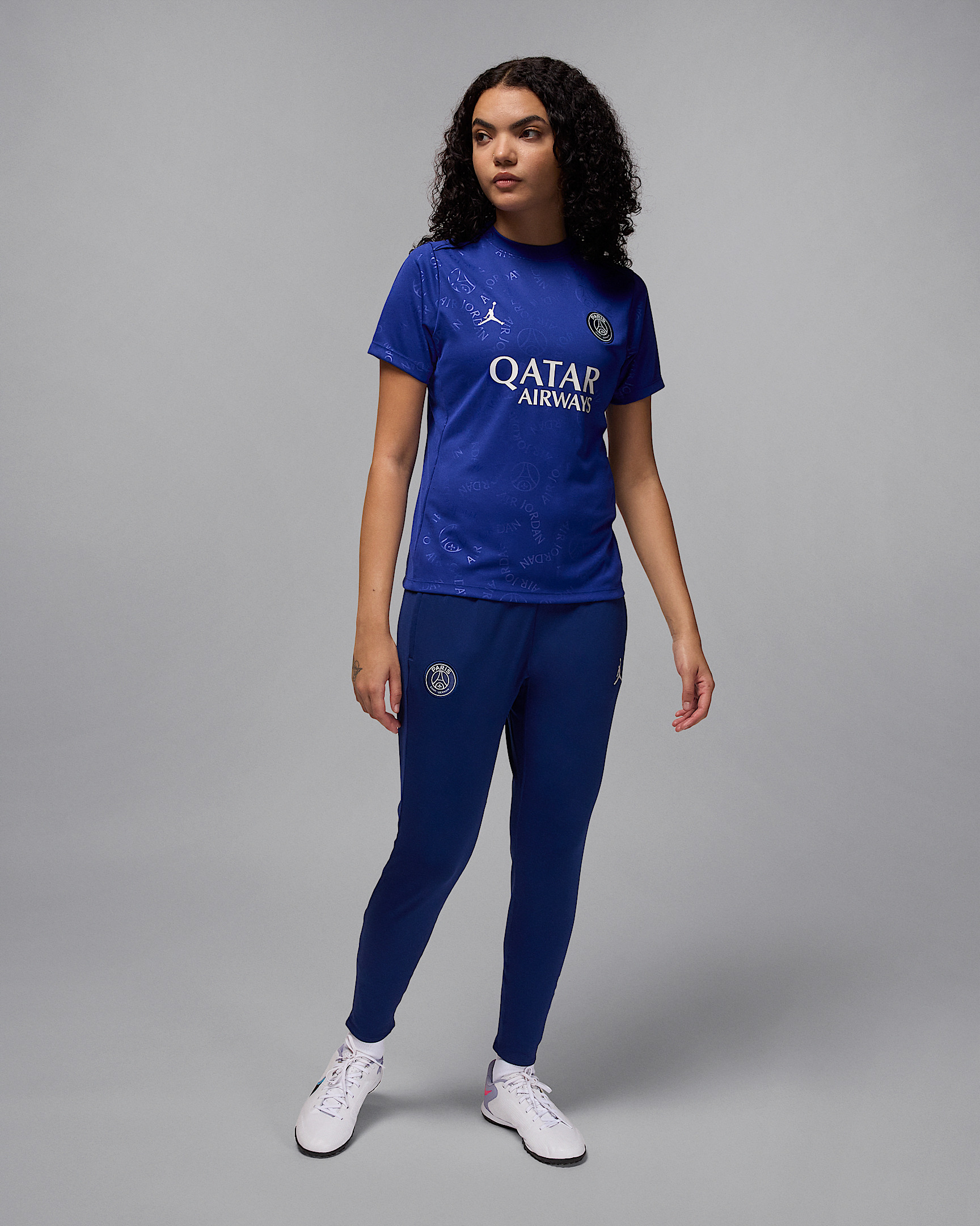 Paris Saint-Germain Academy Pro Fourth Women's Jordan Dri-FIT Soccer Short-Sleeve Pre-Match Top - 6