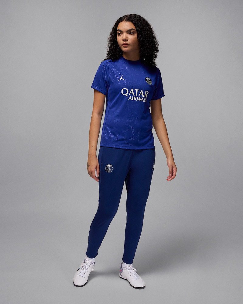 Paris Saint-Germain Academy Pro Fourth Women's Jordan Dri-FIT Soccer Short-Sleeve Pre-Match Top 6