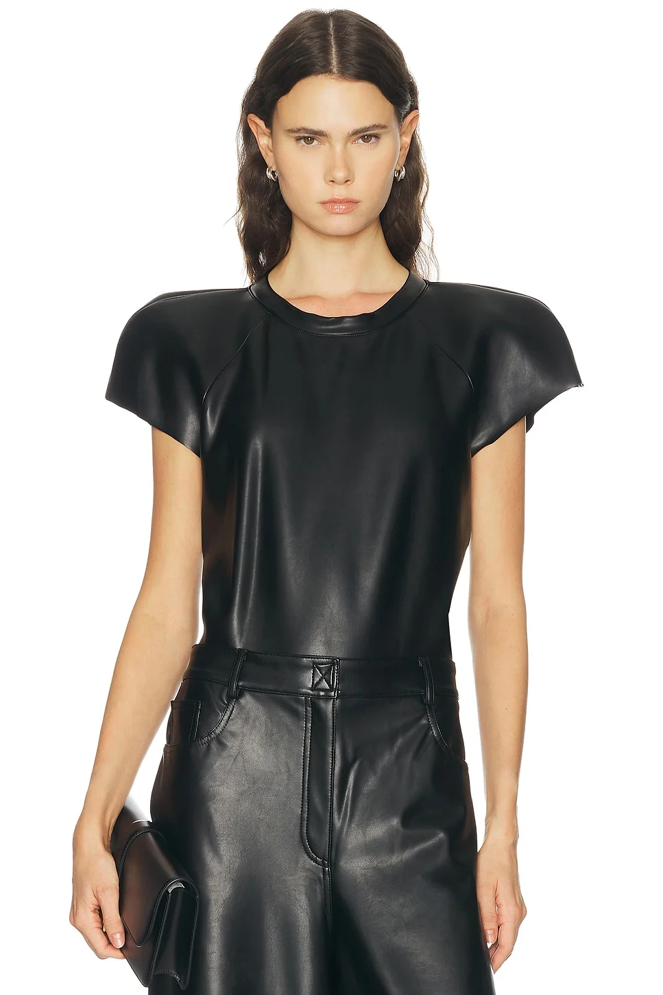 Cap Sleeve Bomber Bodysuit - 1