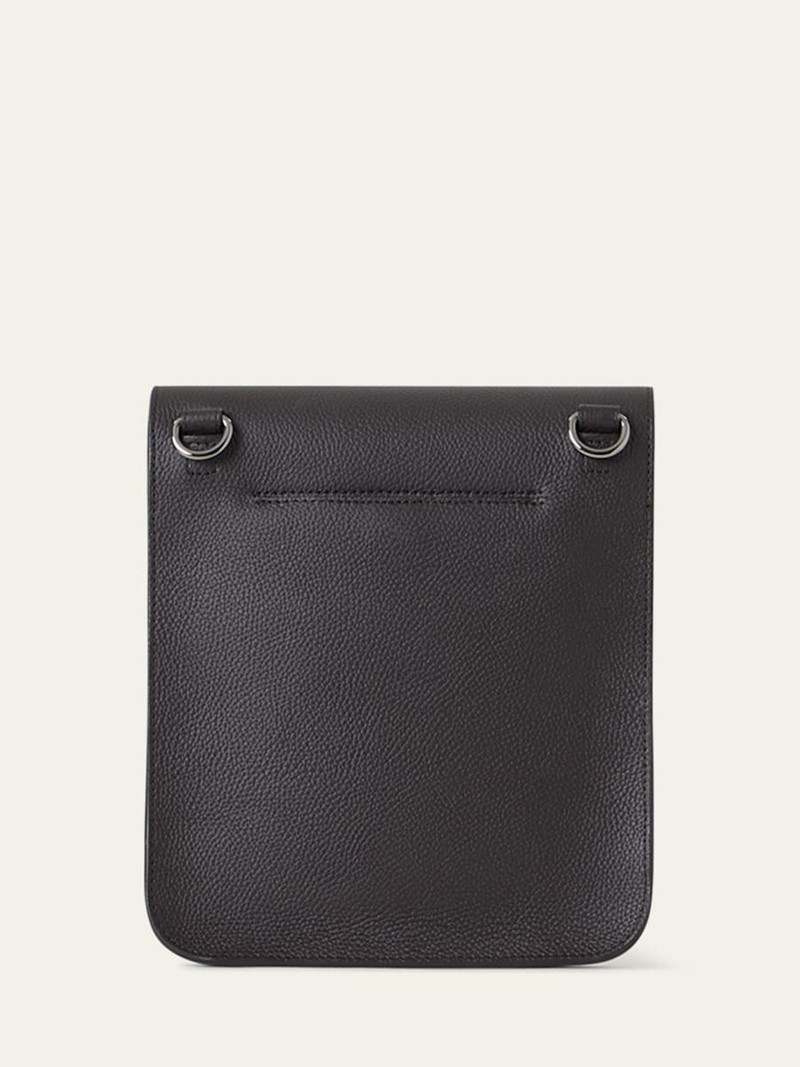 AKRIS Anouk Small Leather Messenger Crossbody Bag outlook