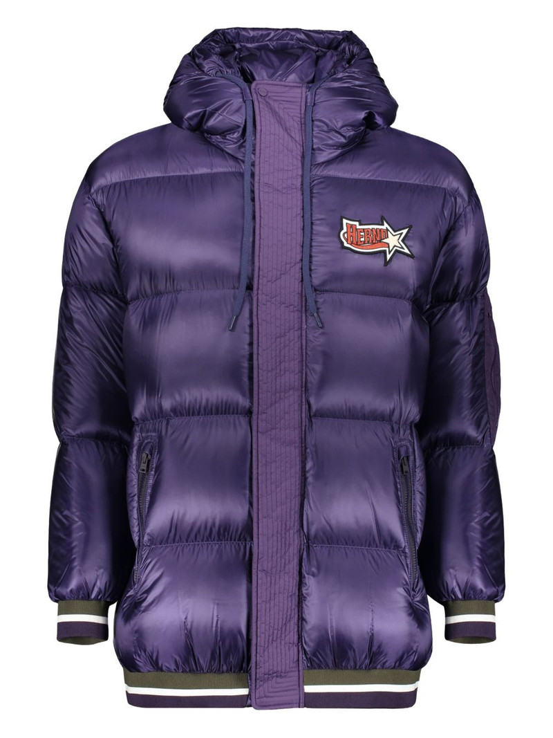 drawstring-hood quilted jacket 1