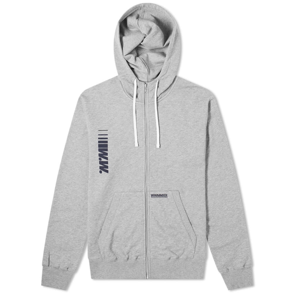 Wood Wood Danny Logo Zip Hoody - 1