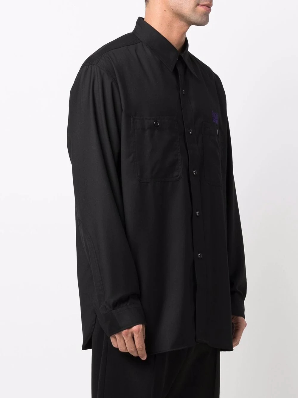 gabardine work shirt - 3