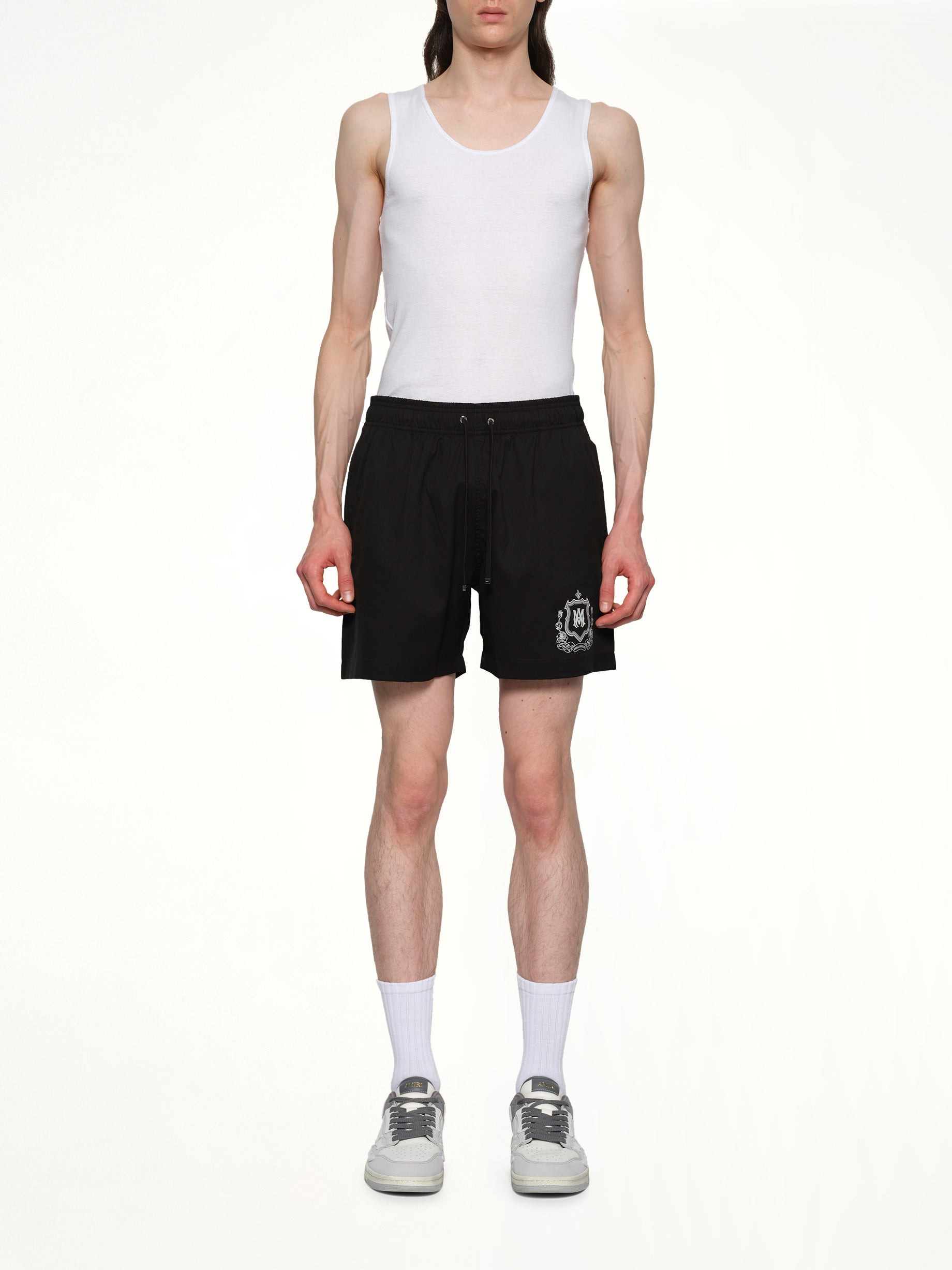 MA Crest Swim Trunk in Black - 7