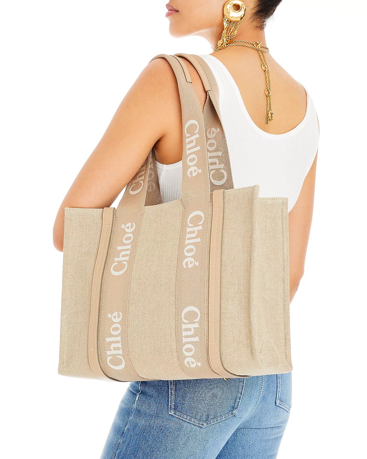 Woody Medium Canvas Tote - 2