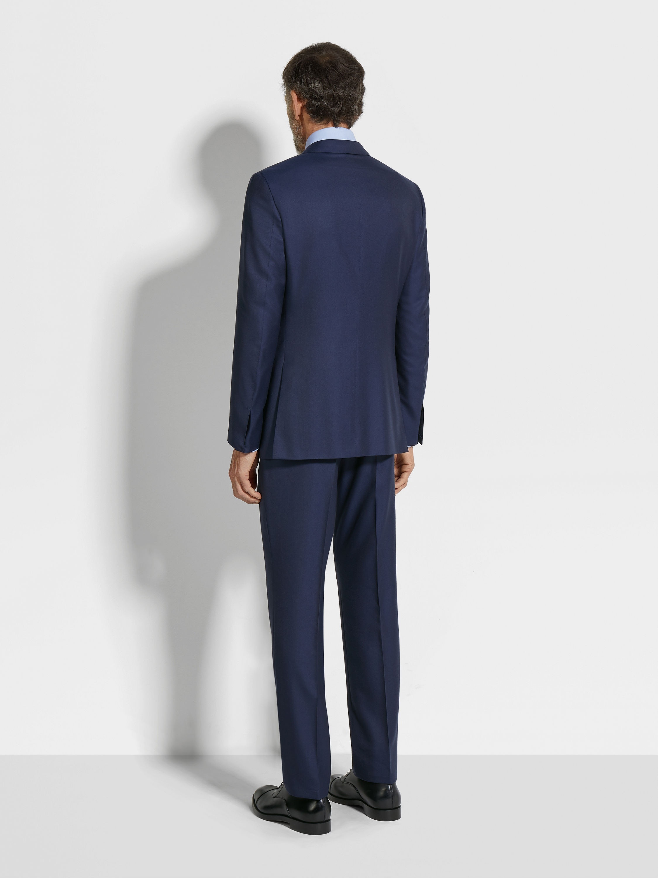 BLUE OASI CASHMERE SUIT - 4