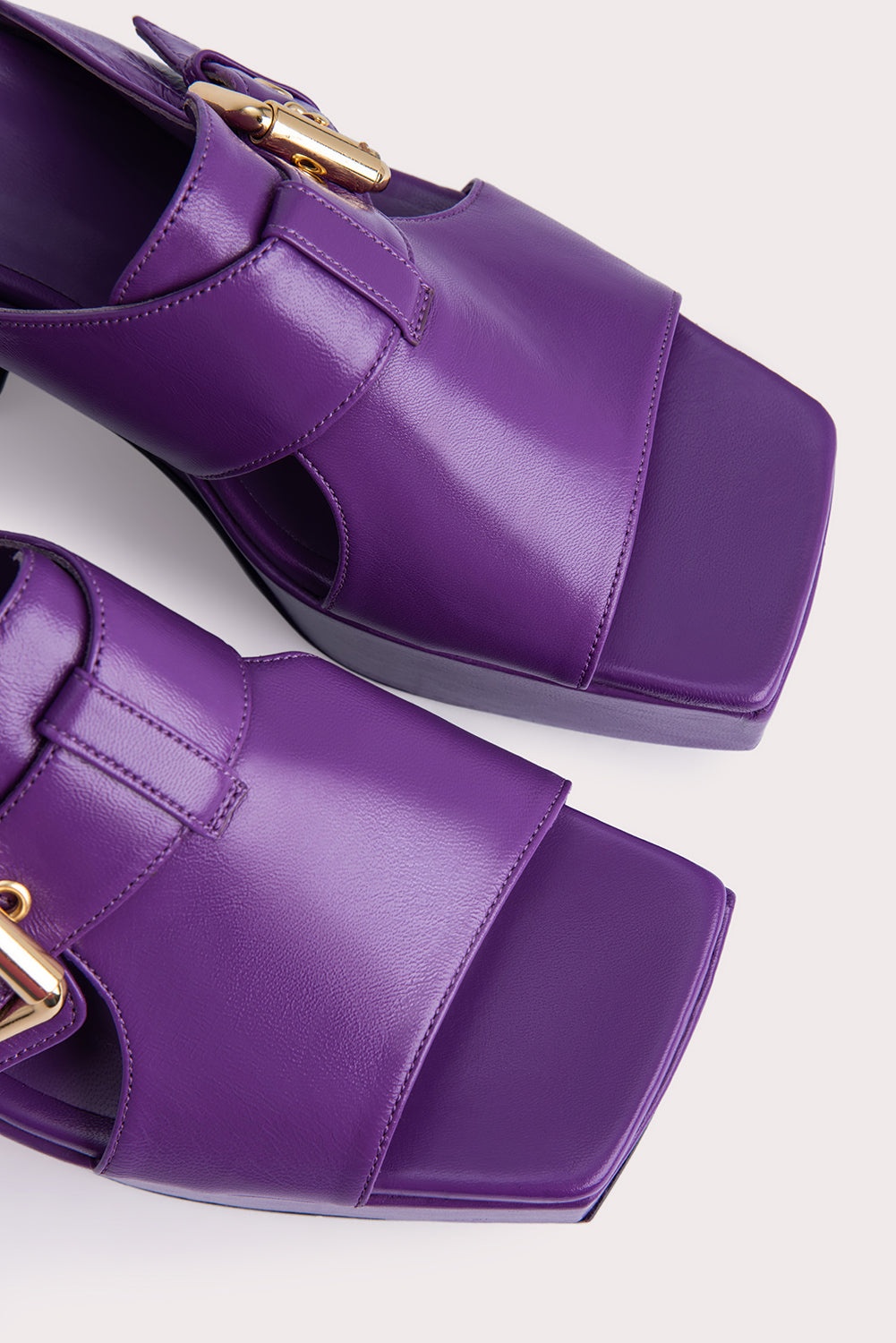 Lenka Purple Gloss Leather - 3