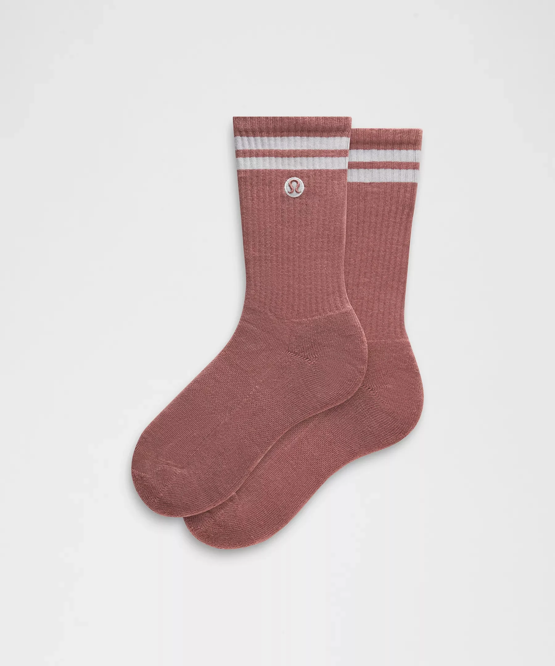 Unisex Daily Essential Crew Socks *Stripe - 1