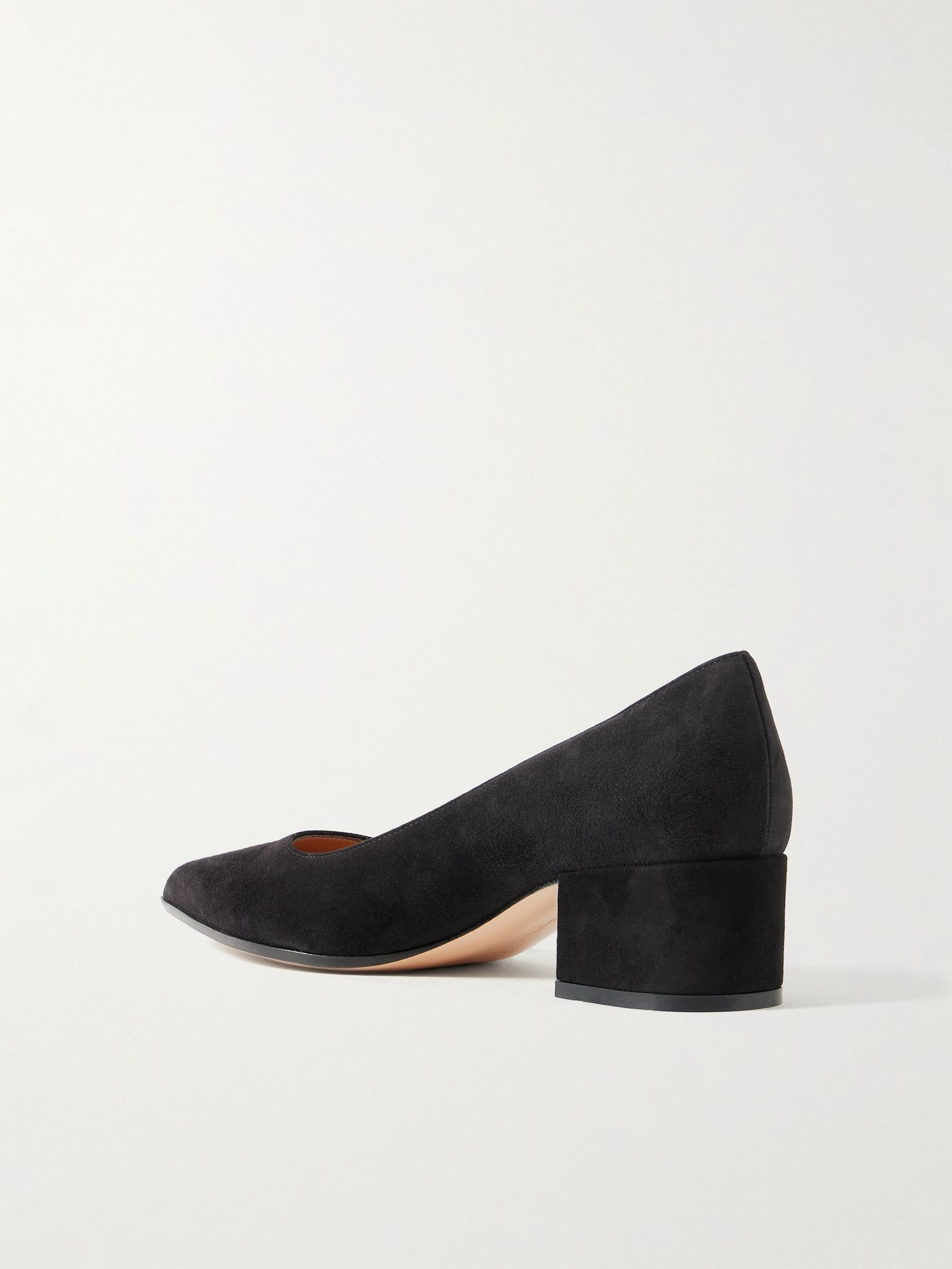 Piper 45 suede pumps Black - 3
