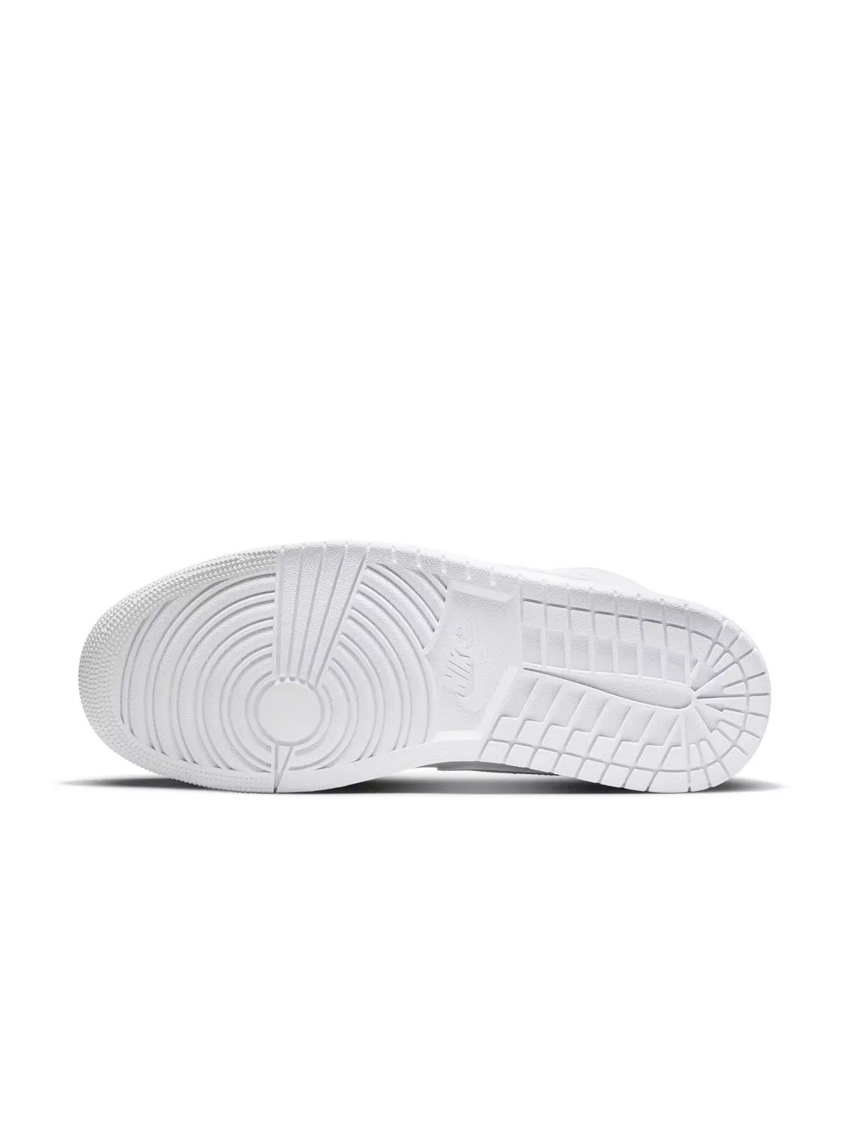 1 Mid "White/White" Men's Shoe - 10