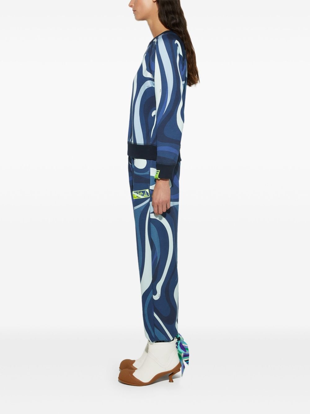 Marmo-print sweatshirt - 3