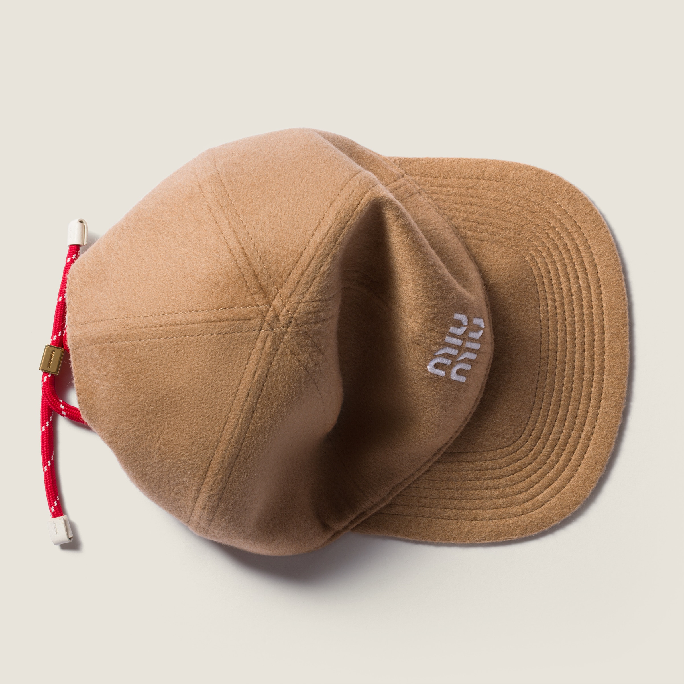 Camel-hair baseball cap - 2
