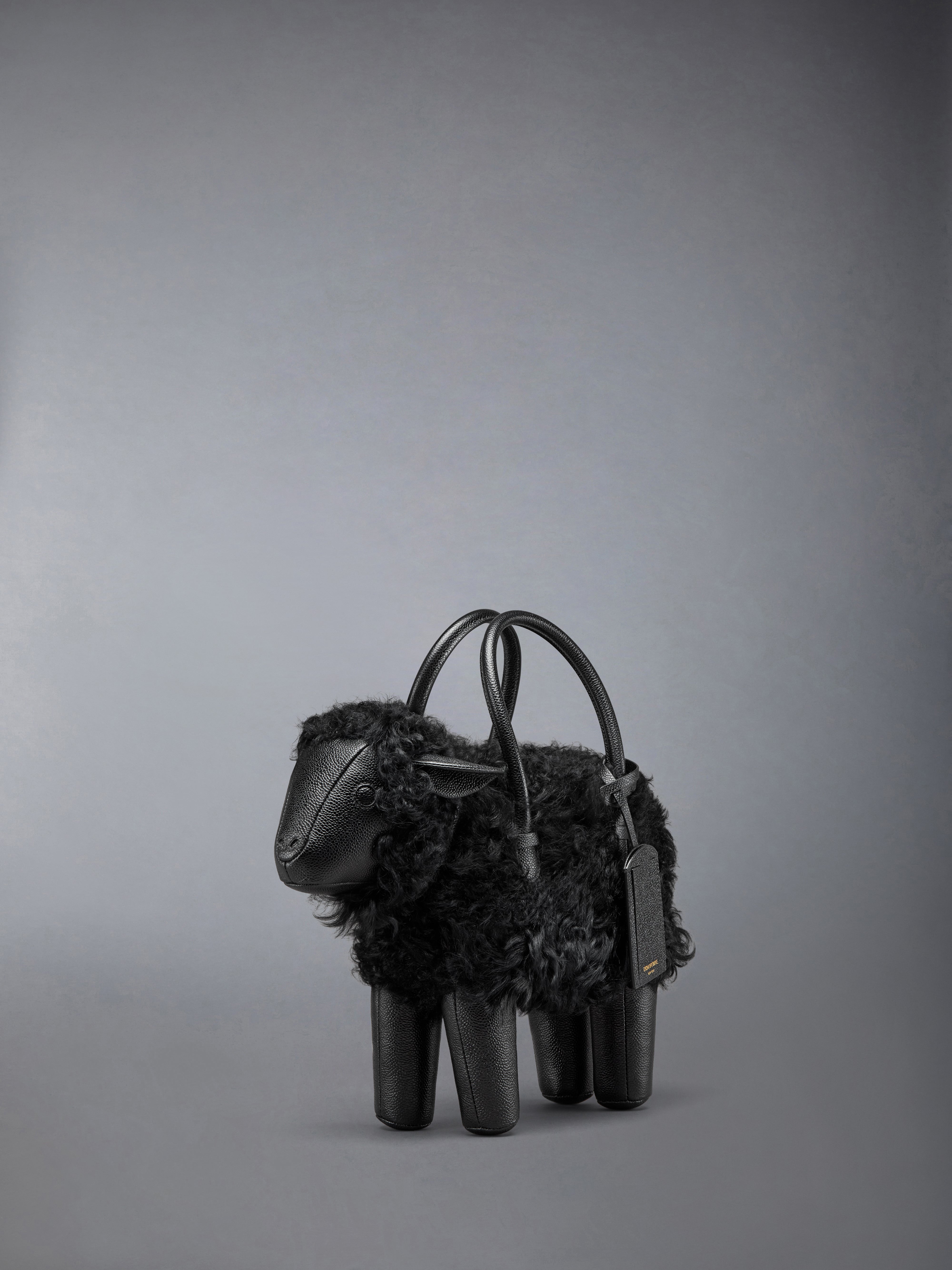 Sheep Bag In Shearling & Pebble Grain - 2