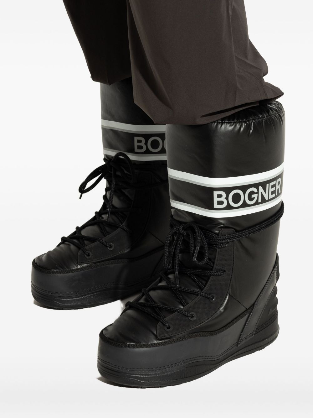 40mm logo-detail snow boots - 4