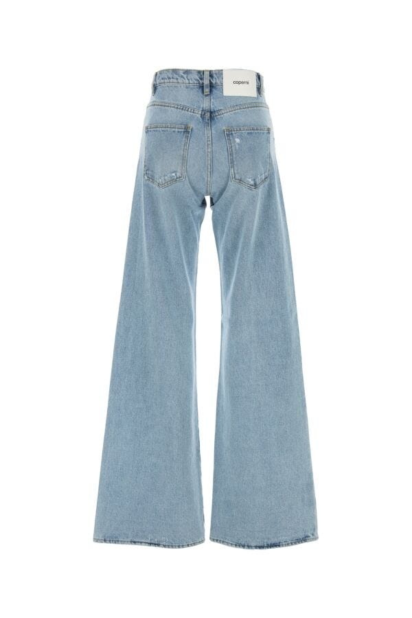 Denim wide-leg jeans - 2