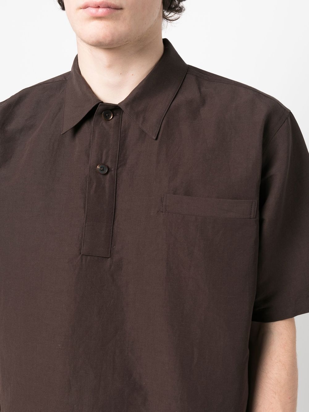 classic chest-pocket polo shirt - 5