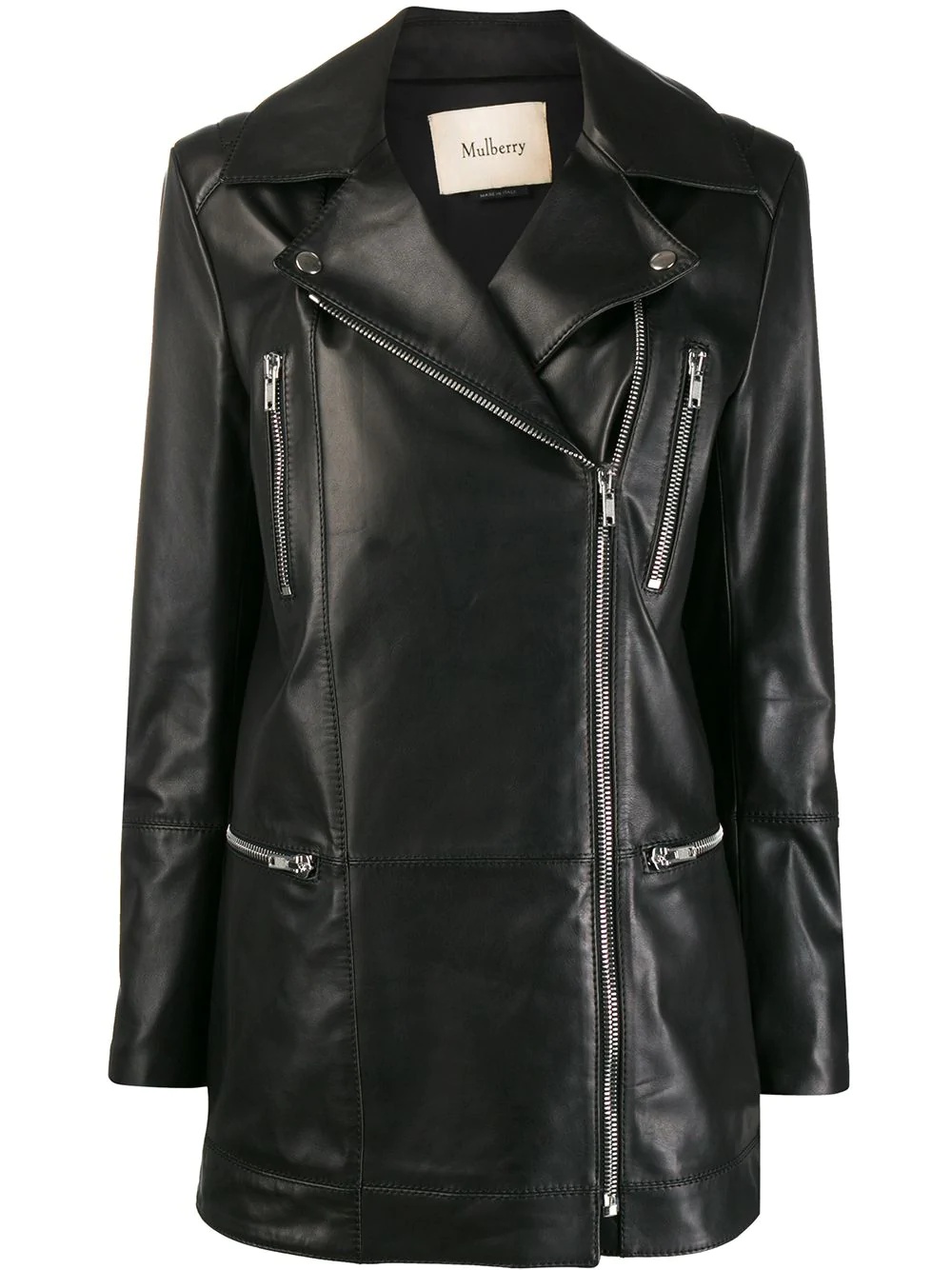 Jessie zipped biker jacket - 1