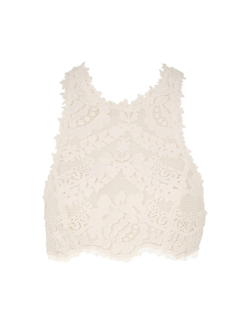 Zimmermann NATURA LACE PATCH TANK DRESS - 1413DS241COMXPR | REVERSIBLE