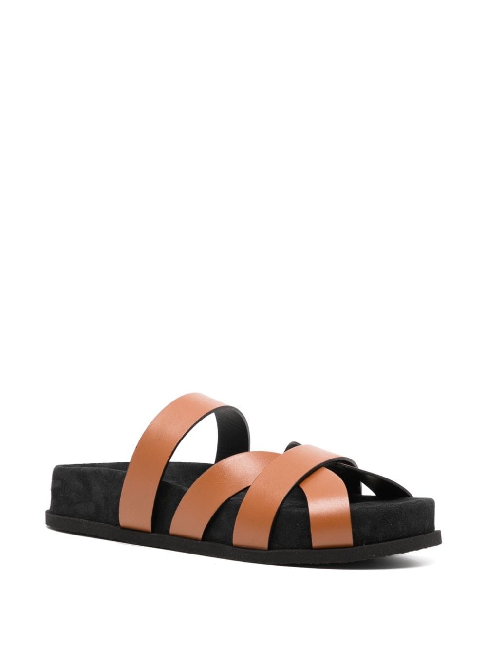 strappy leather sandals - 2