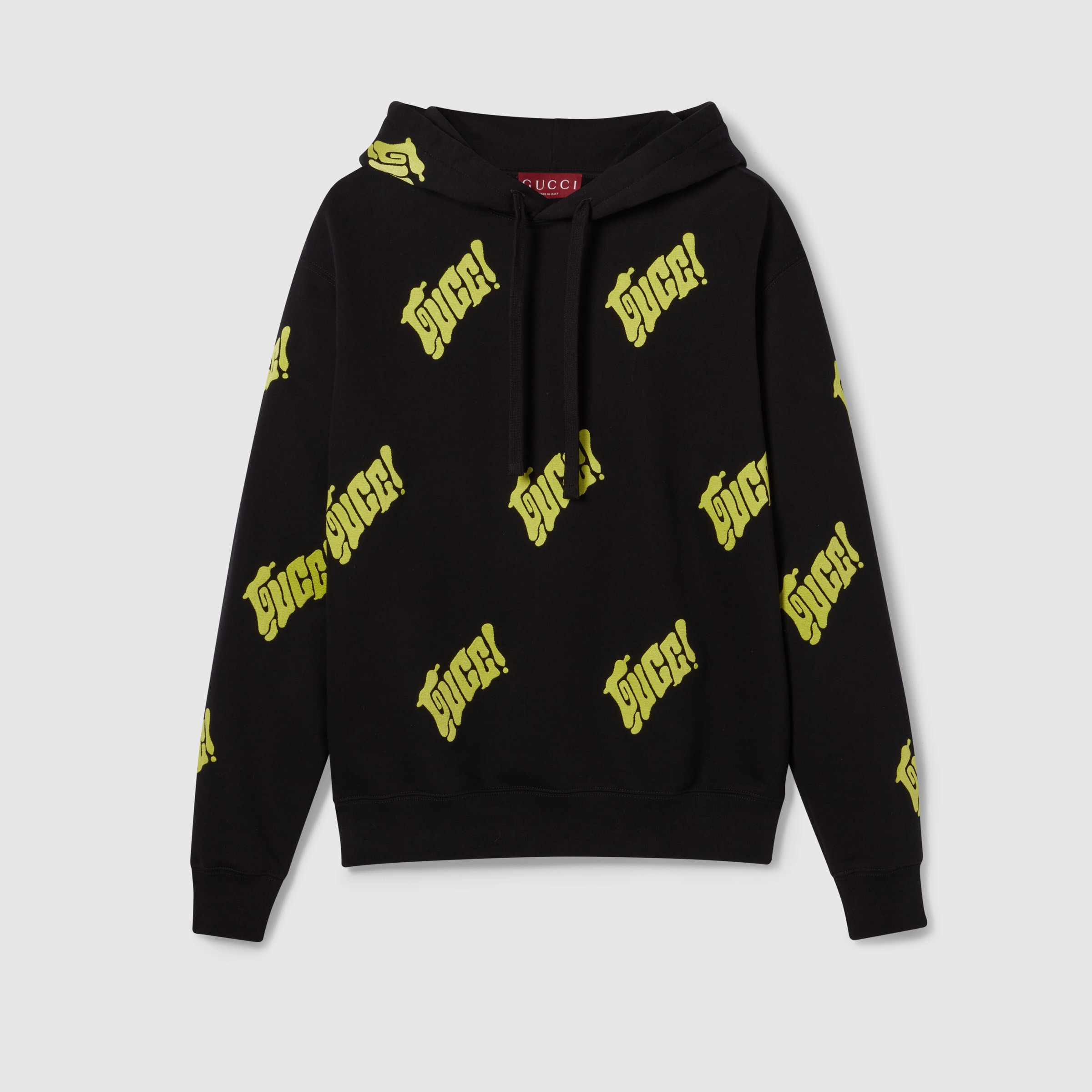 Embroidered cotton jersey sweatshirt - 1