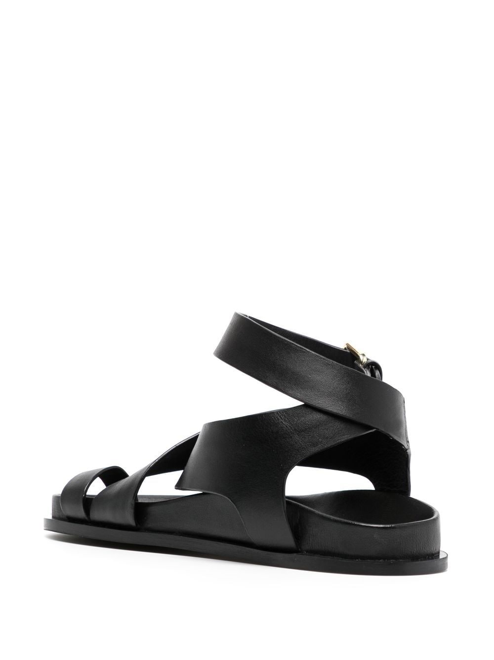 Jalen flat leather sandals - 3