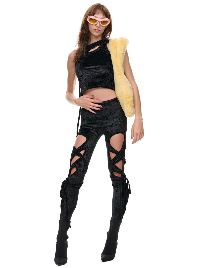 OTTOLINGER Velvet Wrap Leggings outlook