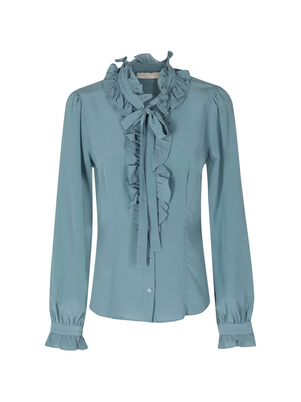 Catroux ruffled silk blouse - 1
