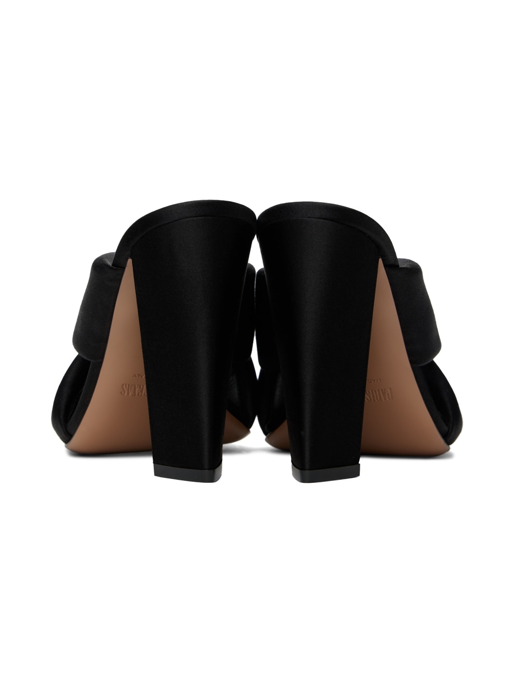 Black Dafne Heeled Sandals - 2
