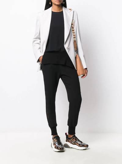 Stella McCartney peak-lapel single-breasted blazer outlook