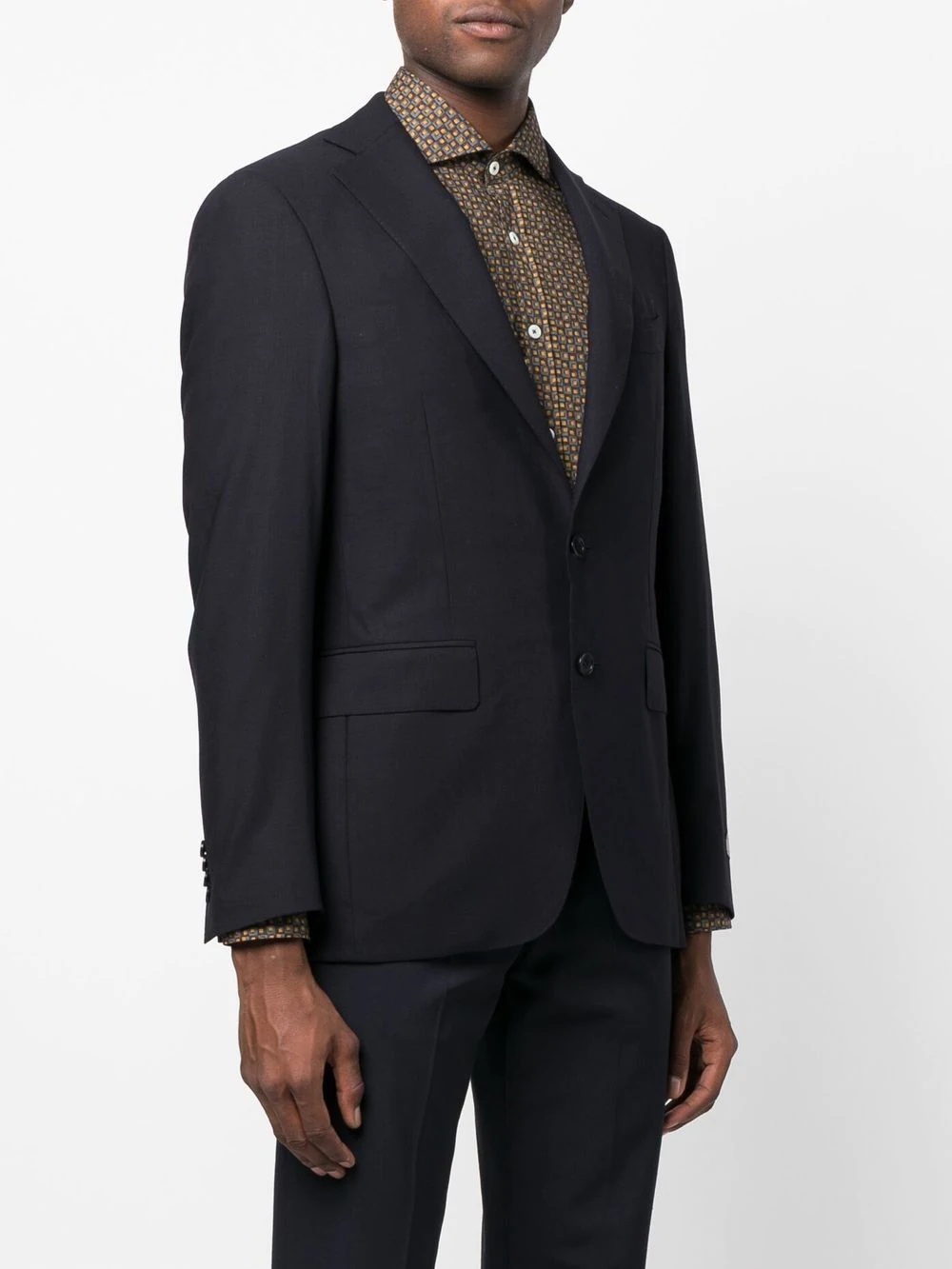 single-breasted tailored blazer - 3