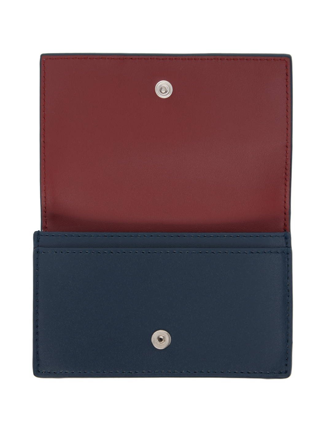 Navy Cassette Business Card Holder - 3