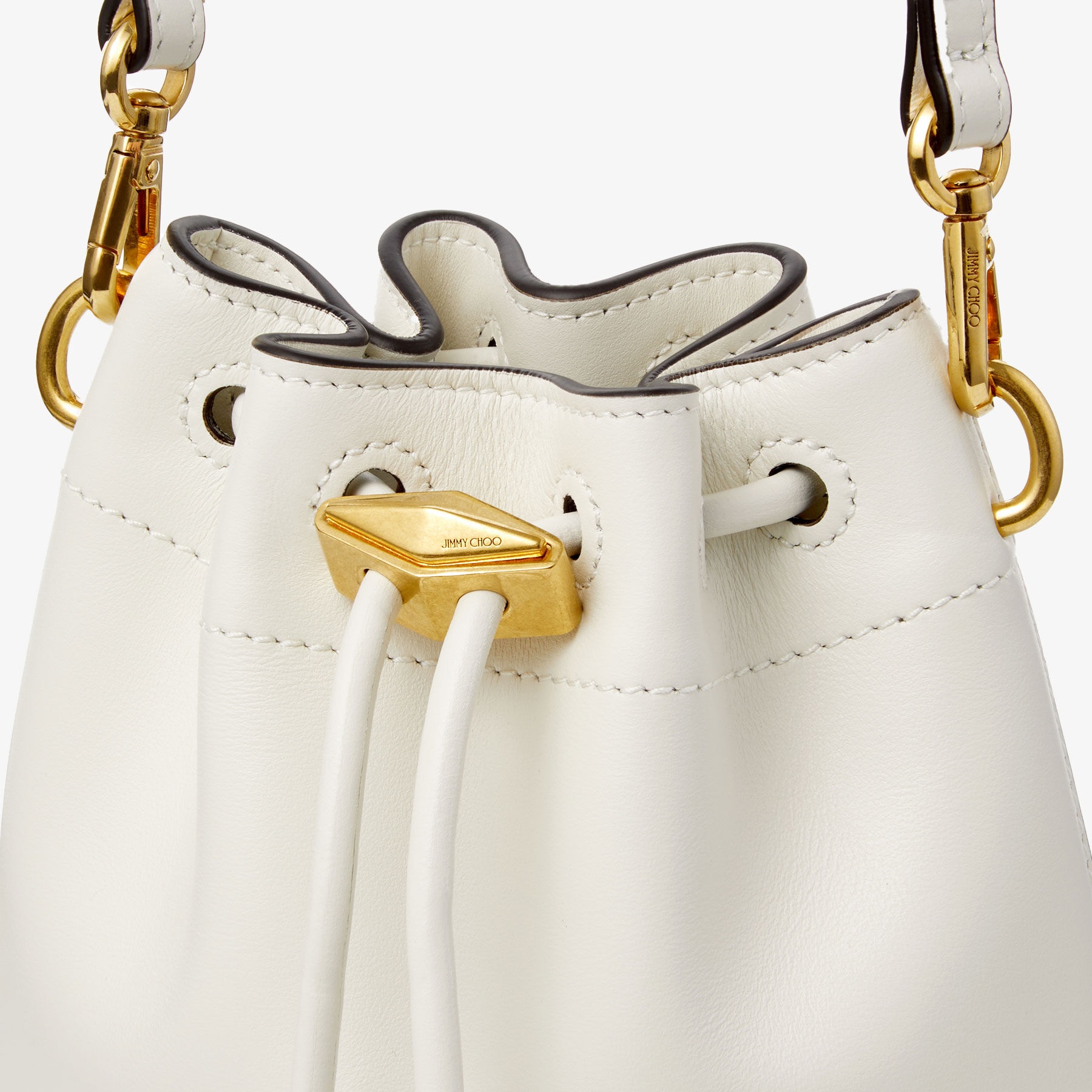 Cinch Mini
Latte Leather Mini Bag - 4