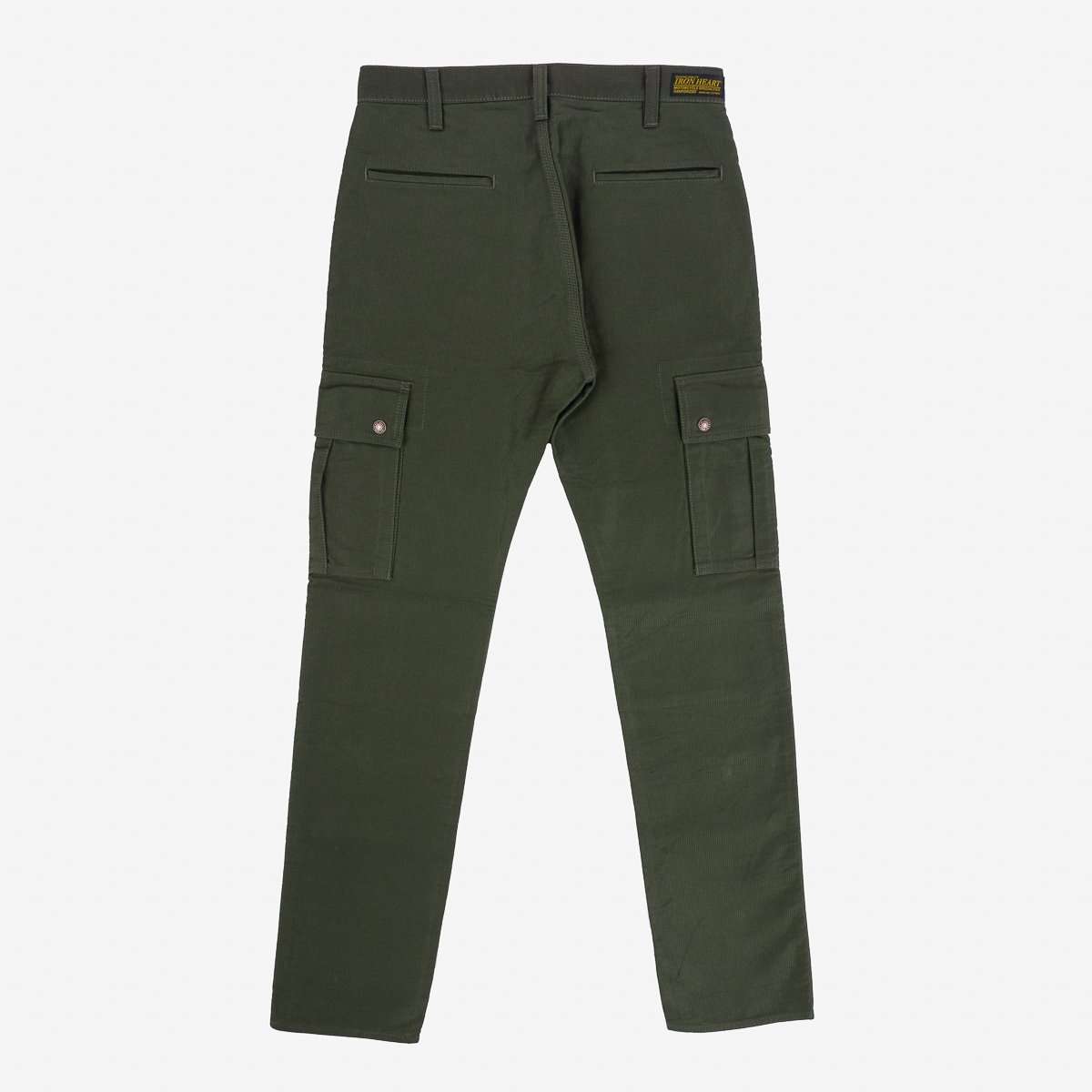 IHDR-502-ODG 12oz Cotton Whipcord Cargo Pants - Olive - 5