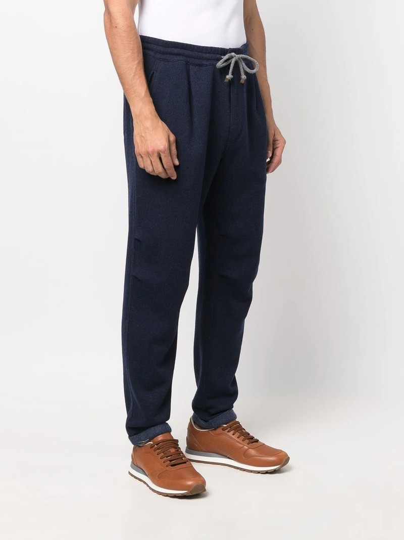 drawstring-waist cashmere straight-leg trousers 3