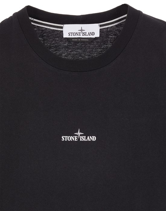 STONE  2RC89 'SCRATCHED PAINT ONE' PRINT Tシャツ Stone Island 2RC89 'SCRATCHED PAINT ONE' PRINT MUSK GREEN