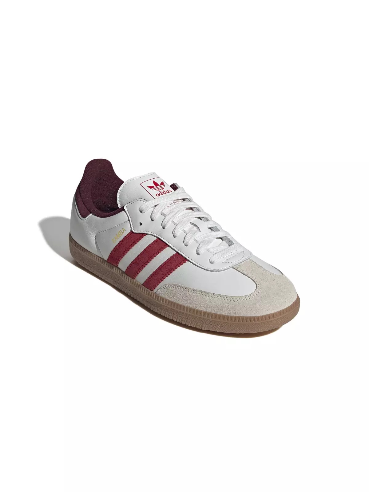 Originals Samba OG "Core White/Better Scarlet/Shadow Red" Men's Shoe - 3