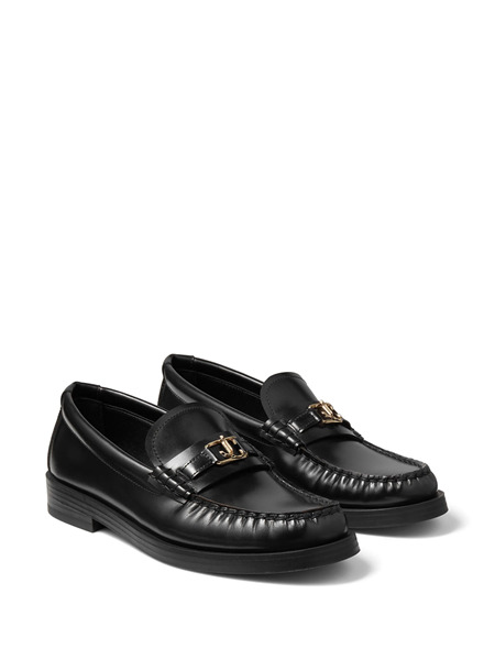 Addie leather loafers with logo plaque - 2