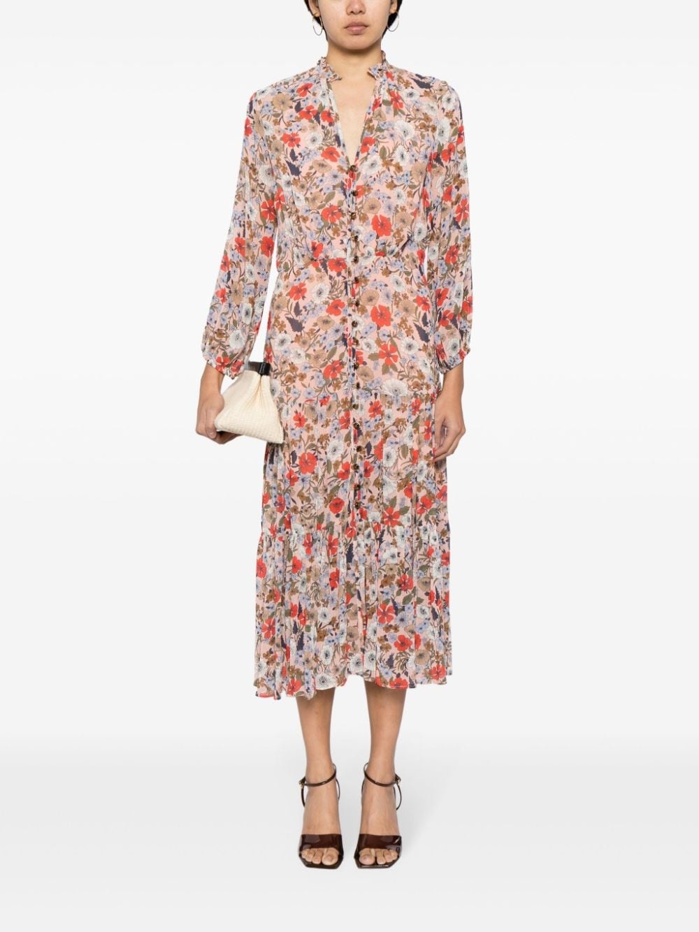 Zovich floral-print dress - 2