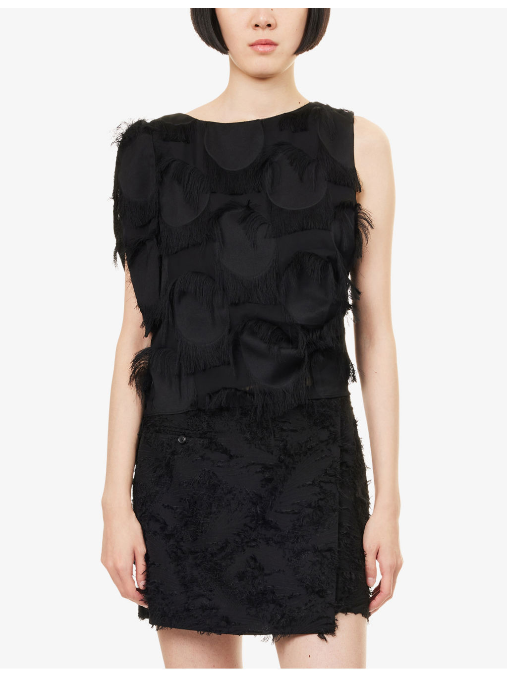 Emily Fringe Woven Top - 3