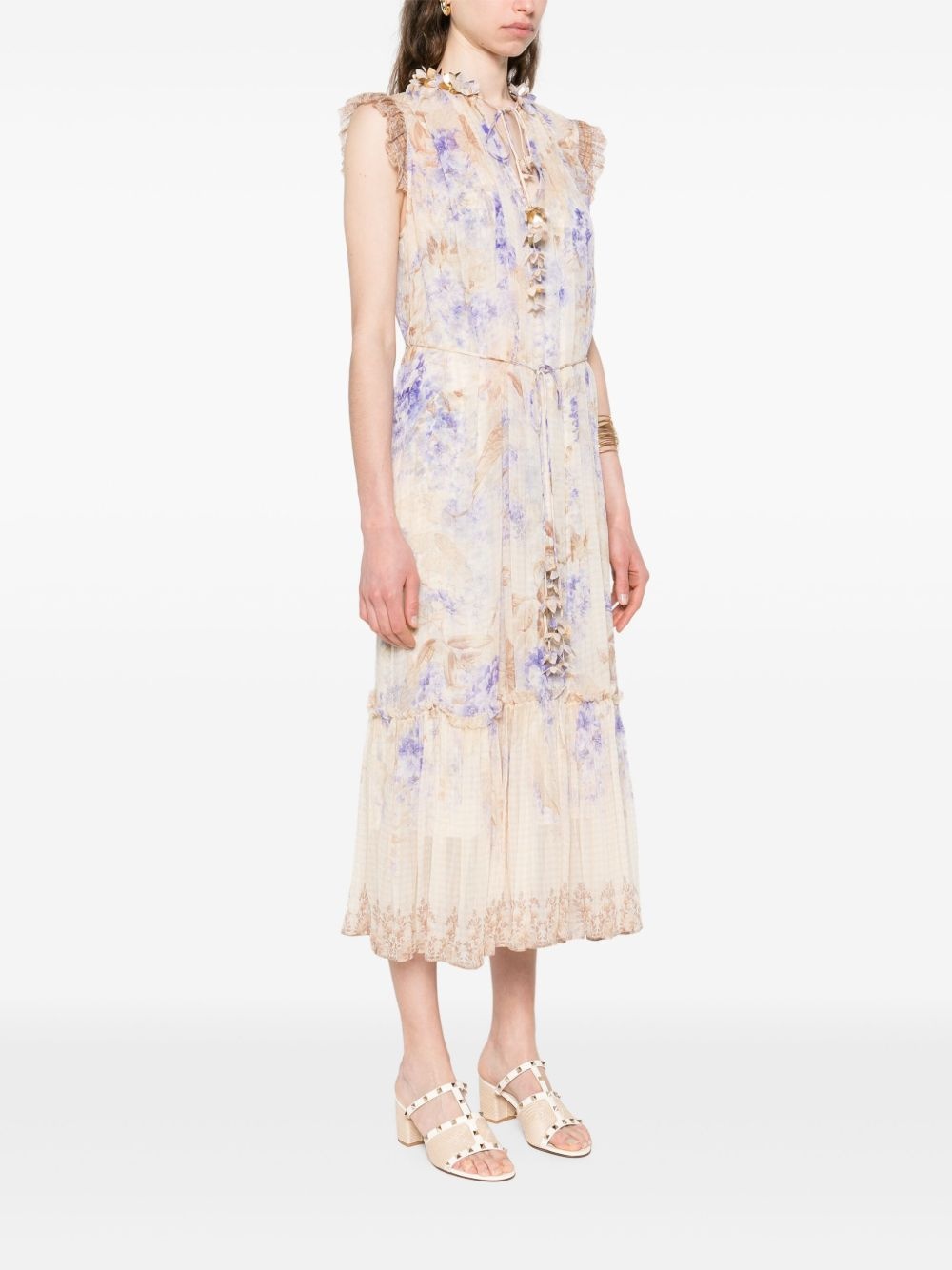 Dawning Flutter midi dress - 3